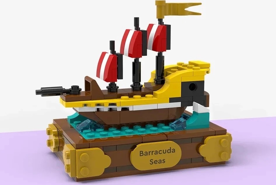 LEGO® Promotional 6550800 Pirátská loď Barracuda Seas