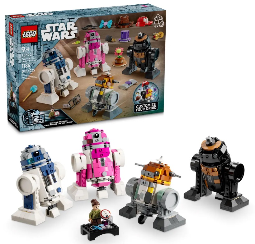 LEGO® Star Wars™ 75392 Kreativní hraní: Stavění droidů