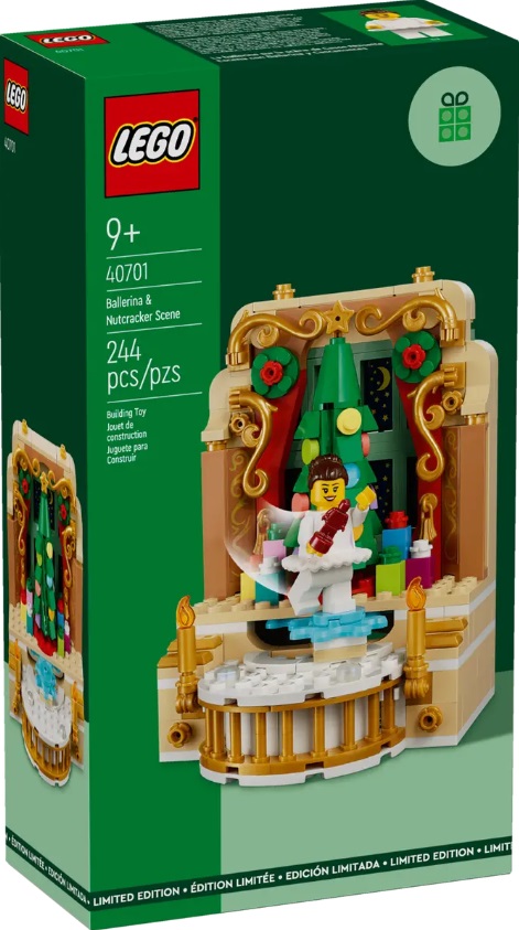LEGO® 40701 Scéna s baletkou a Louskáčkem