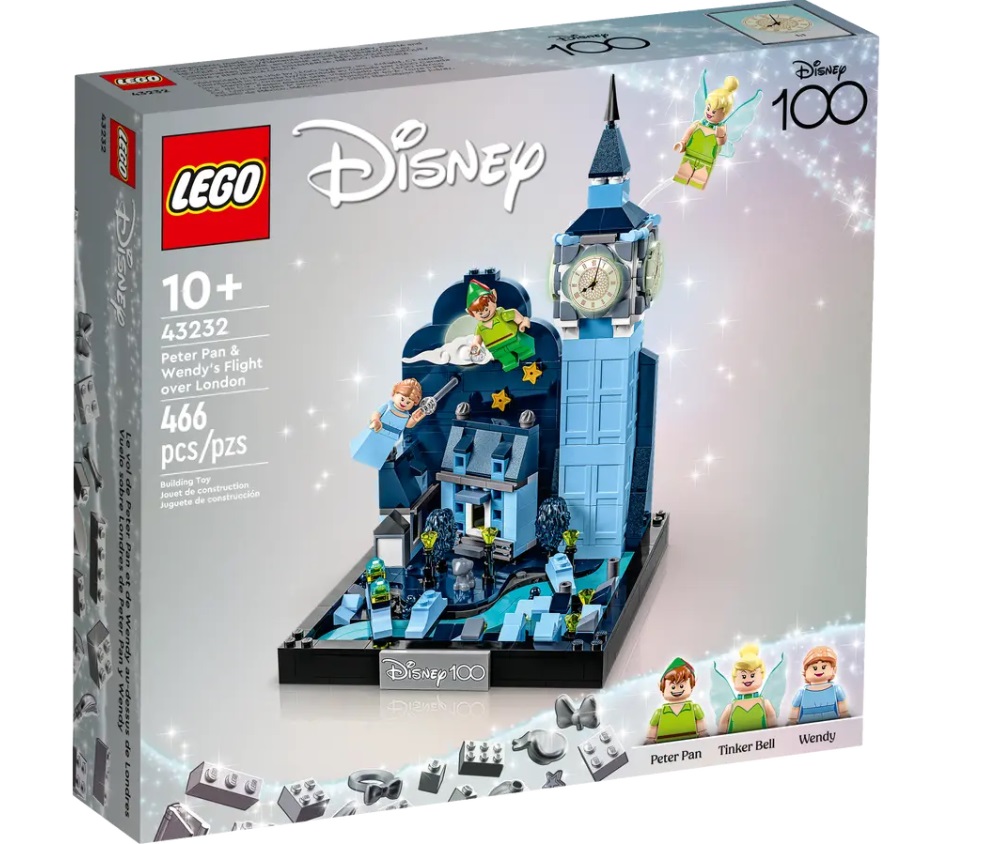 LEGO® Disney™ 43232 Let Petra Pana a Wendy nad Londýnem