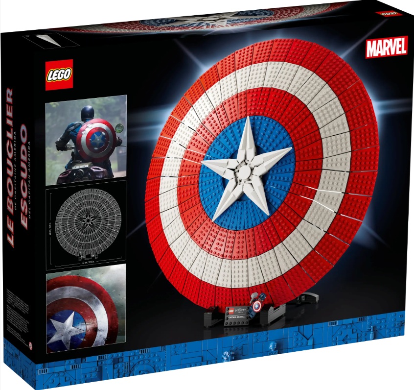 LEGO® Marvel 76262 Štít Kapitána Ameriky