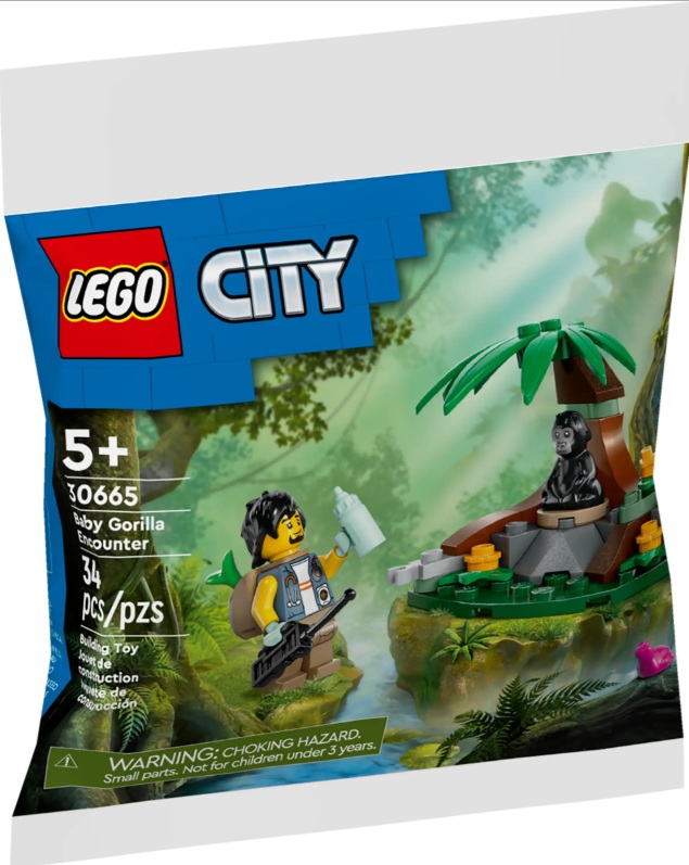 LEGO® 30665 Setkání s mládětem gorily