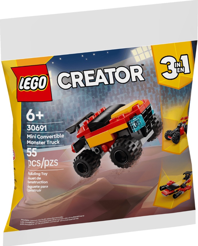 LEGO® CREATOR 30691 Mini monster truck se zatahovací střechou