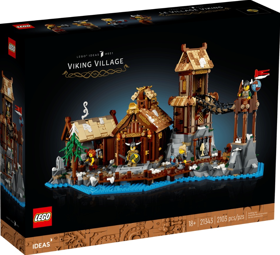 LEGO® Ideas 21343 Vikingská vesnice