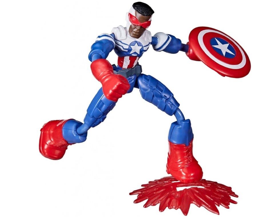 Hasbro Avengers Bend and Flex 15 cm Captain America