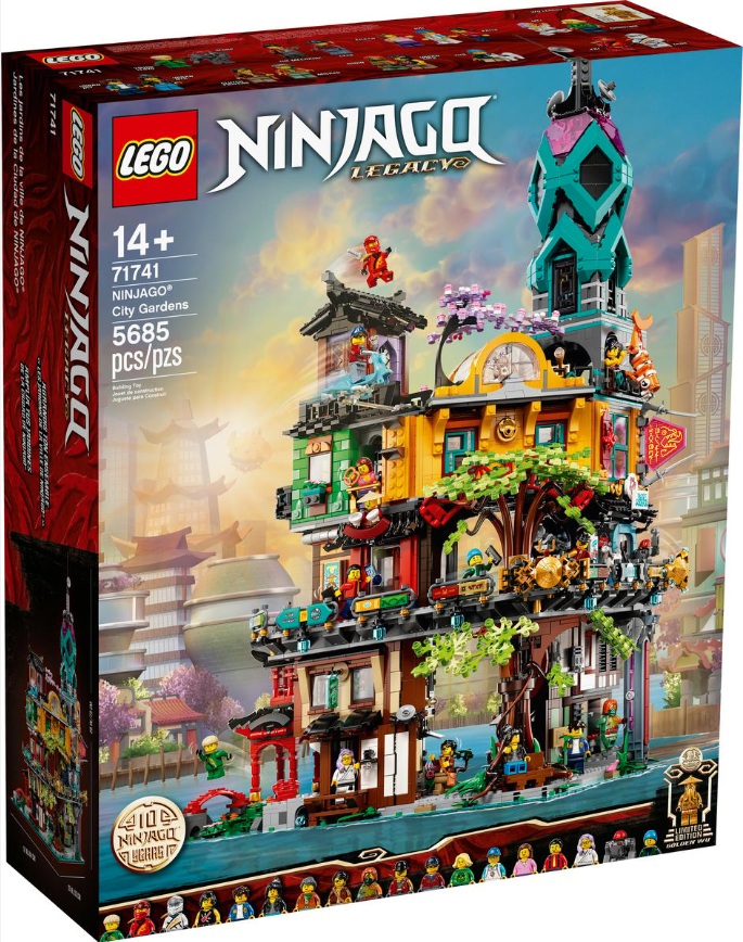 LEGO® NINJAGO® 71741 Zahrady v NINJAGO® City