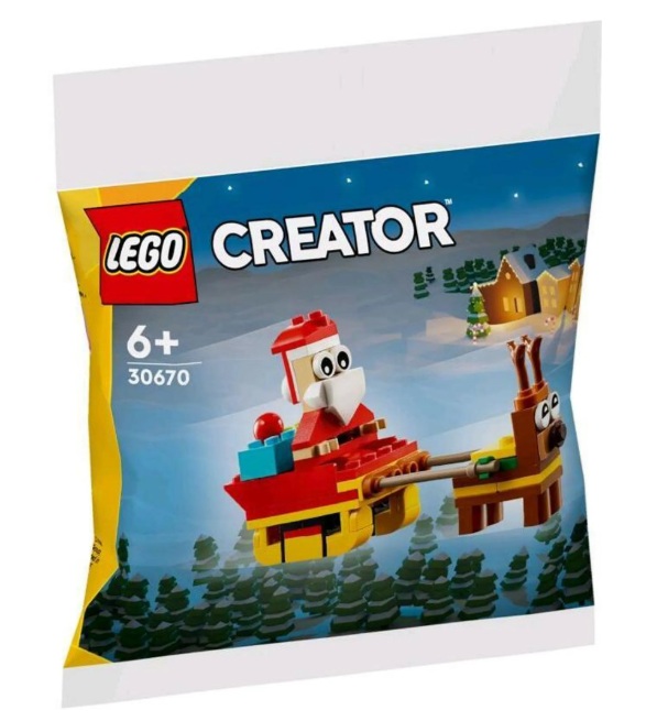 Levně LEGO® Creator 30670 Projížďka na Santových saních