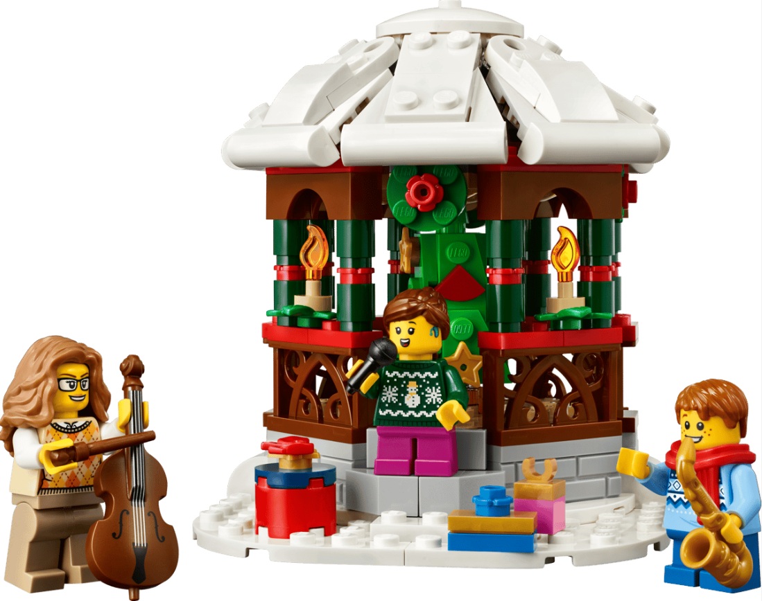 Levně LEGO® 40778 ZIMNÍ ALTÁNEK Gazebo vánoční svátky