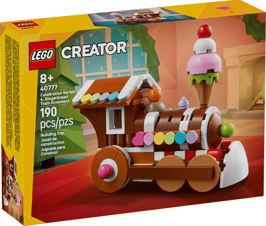 LEGO® Creator 40777 Série oslav: Ozdobný perníkový vláček