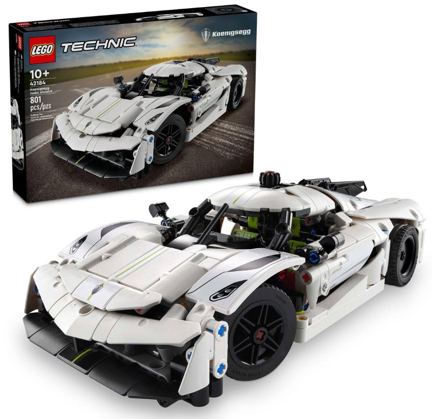 LEGO® Technic 42184 Bílé hyperauto Koenigsegg Jesko Absolut