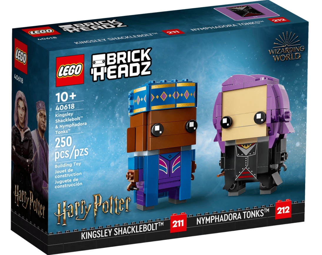 Levně LEGO® BrickHeadz 40618 Kingsley Pastorek a Nymphadora Tonksová