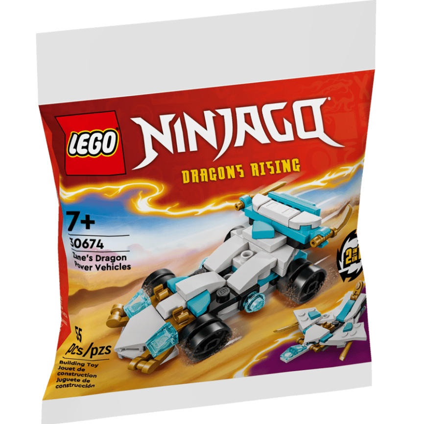 LEGO NINJAGO 30674 Zaneovo dračí závodní auto