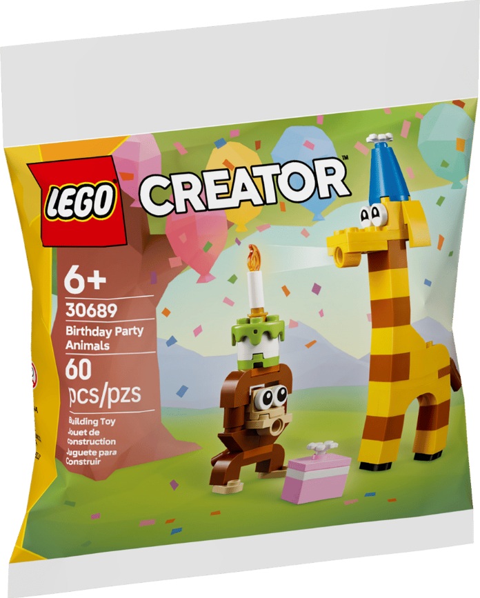 LEGO 30689 CREATOR Zvířátka na narozeninové oslavě