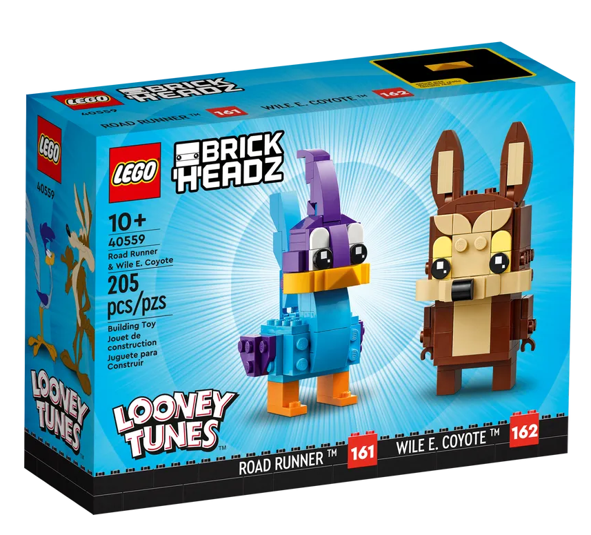 LEGO® BrickHeadz 40559 Road Runner a Wile E. Coyote