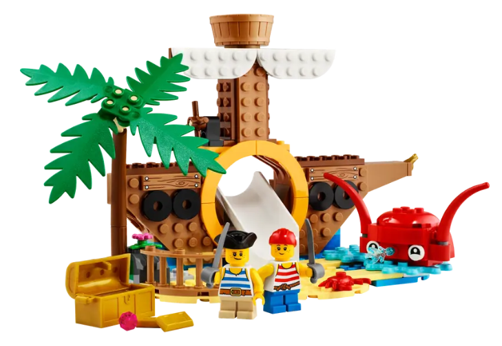 LEGO® 40589 Hřiště s pirátskou lodí