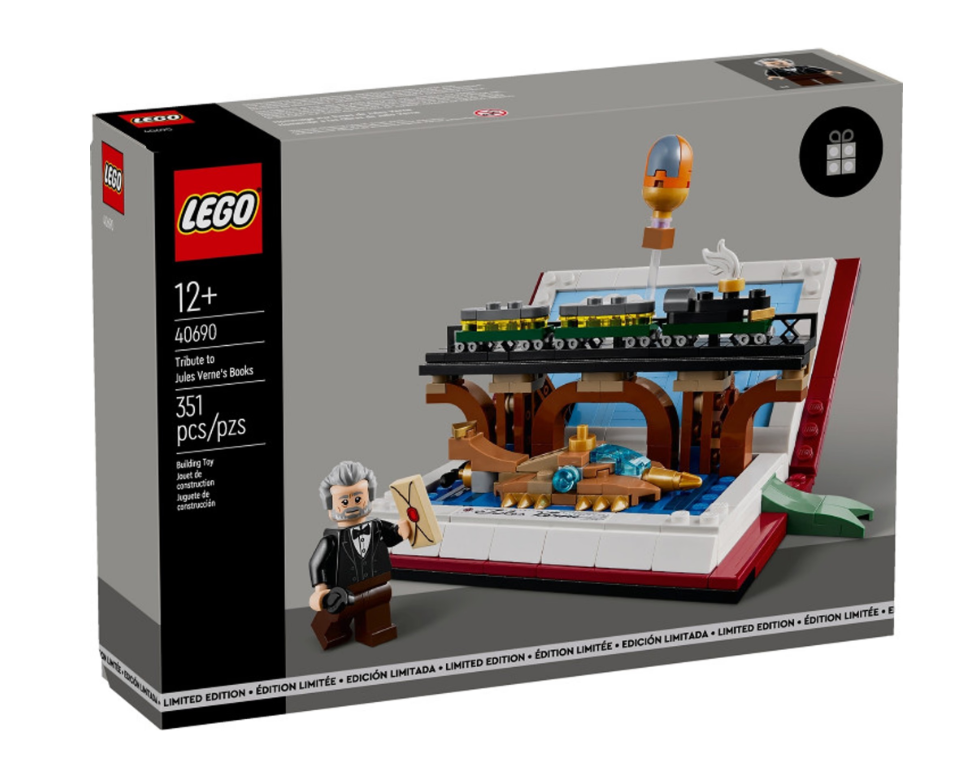 LEGO® 40690 Pocta knihám Julese Vernea