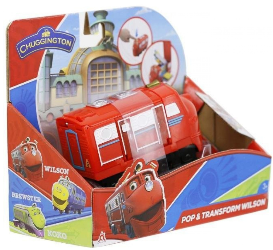 Chuggington Veselé vláčky Pop&Transform Wilson
