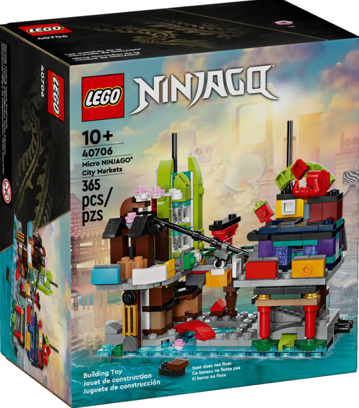 LEGO® NINJAGO 40706 Miniaturní trhy v NINJAGO City