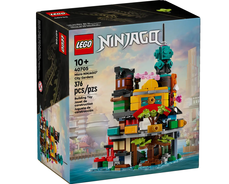 LEGO® NINJAGO 40705 Miniaturní zahrady v NINJAGO City