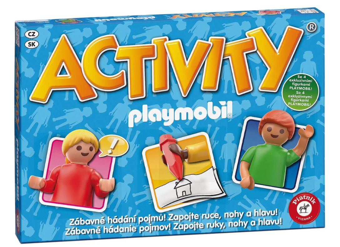 Piatnik Activity Junior-Playmobil