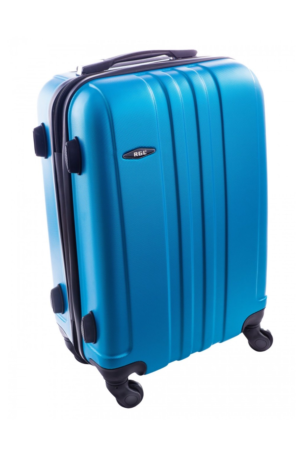 Cestovní kufr RGL 740 modrý metalický