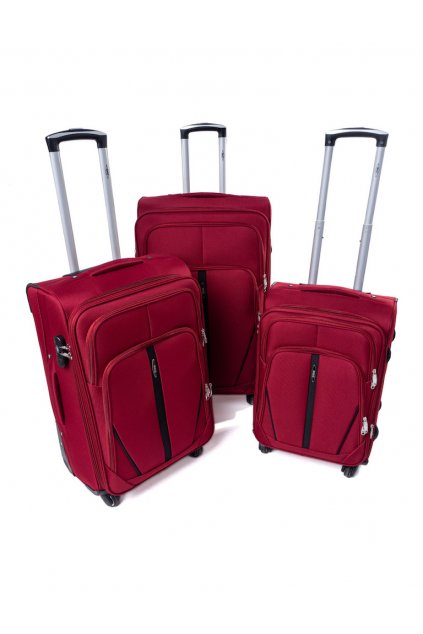 Cestovní kufr RGL S-020 bordo - Set 3v1