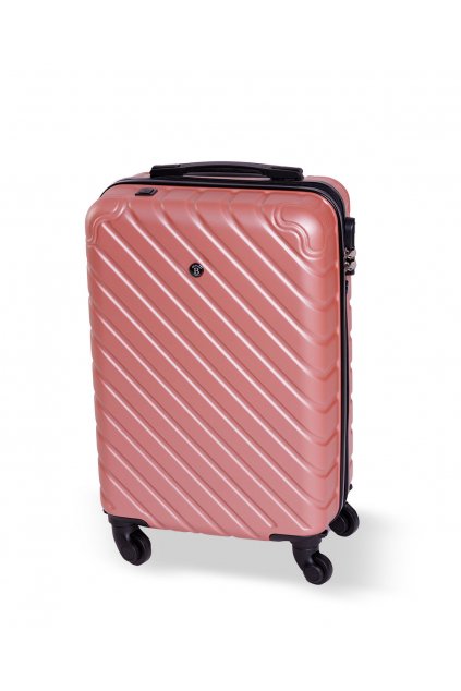 Cestovní kufr BERTOO Roma - růžový M