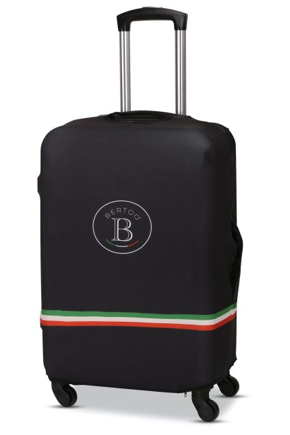 Obal na cestovní kufr BERTOO - Italy black velikost XL-XXL