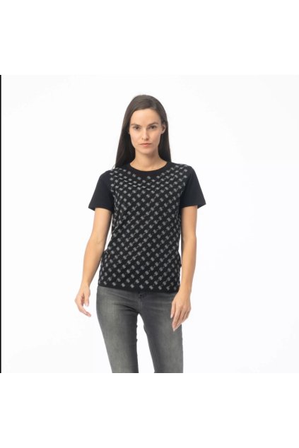 Guess tričko W5BI21I3Z14-JBLK