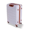 Cestovní kufr BERTOO Firenze - bílý set 5v1