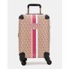 Cestovní kufr GUESS S7452983 Taupe logo