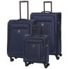 Cestovní kufr BERTOO Modena - modrý set 3v1