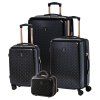 Cestovní kufr BERTOO Torino - černý set 4v1