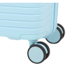 Cestovní kufr BERTOO Verona - light blue 63 l , L