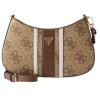 Kabelka GUESS SS967218 Latte logo/brownb