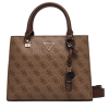 Kabelka GUESS BG967205 Latte logo/brown