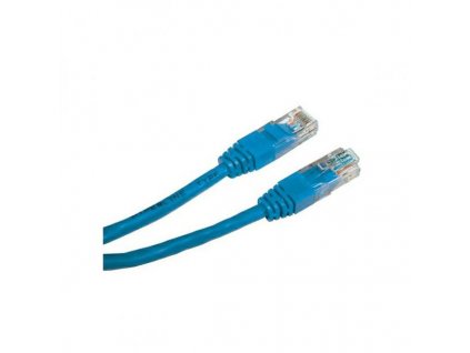 Neutralle Síťový LAN kabel UTP patchcord  RJ45 samec - RJ45 samec  0.5 m  nestíněný  modrý  7415