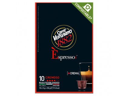 Caffé Vergnano 1882  Cremoso  kapsle  Káva 10x5g