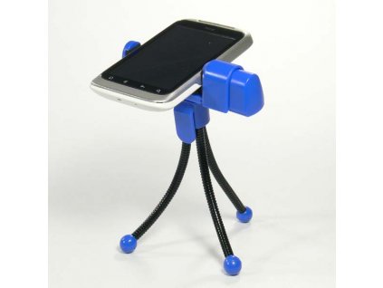 Držák mobilu na stůl  Logo modrý
