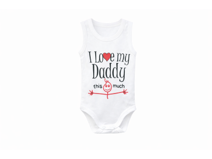 Bodysuit s nápisom pre otca