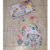 BRIGHT STARTS Lehátko vibrujúce Flamingo Vibes 0m+, do 9kg, zánovné