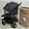 Kinderkraft Trig 3 Športový Kočík, sivá, zánovné