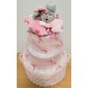 Plienková torta PAMPERS, ružová