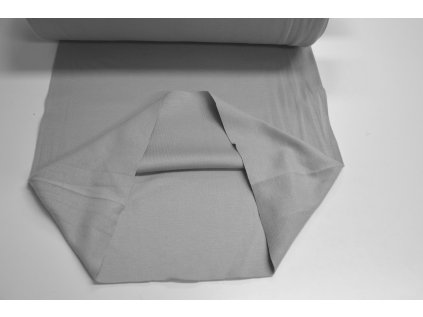 Náplet hladký - světle šedá - tunel