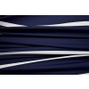 Modrobílý elastický úplet - panel 124 cm x 160 cm