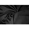 Černý elastický viskózový úplet