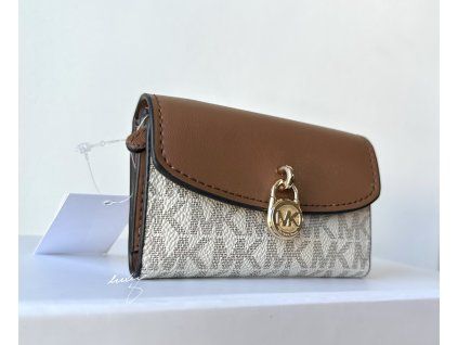 dámská peněženka Michael Kors Lyra vanilla monogram