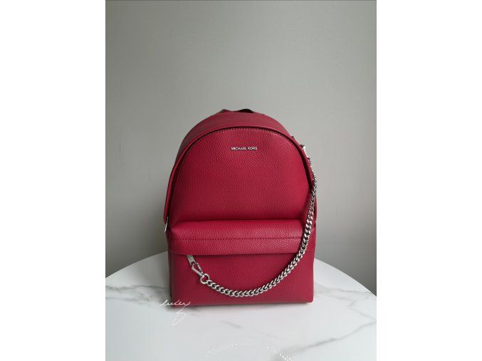 dámský batoh Michael Kors Slater medium dk raspberry