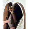 dámská kabelka Michael Kors Pratt medium bucket shoulder vanilla monogram