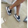 dámské tenisky Michael Kors Andi trainer modré monogram
